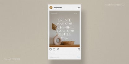 Regalic Font Poster 9