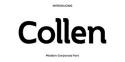 Collen Font Poster 1