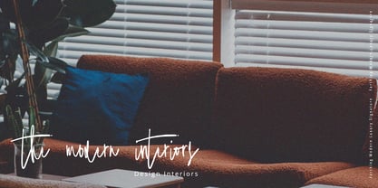 Farthing Signature Font Poster 10
