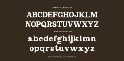 Norvane Font Poster 2