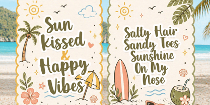 Sweet Daisy Font Poster 5
