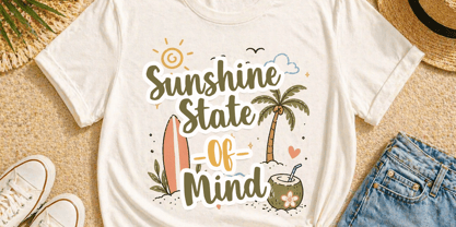 Sweet Daisy Font Poster 6