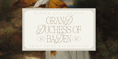 Brendast Grande Font Poster 4