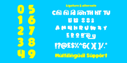Chimo Kids Font Poster 3