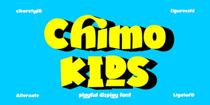 Chimo Kids Font Poster 1
