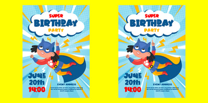 Chimo Kids Font Poster 8