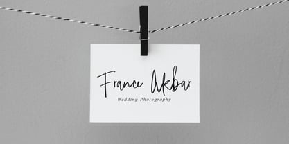 Edomisse Signature Font Poster 6