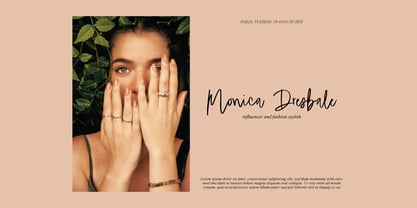 Edomisse Signature Font Poster 5