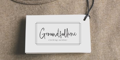 Gastovali Signature Brush Font Poster 3