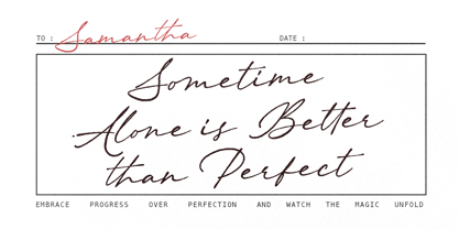 Always Classy Font Poster 8