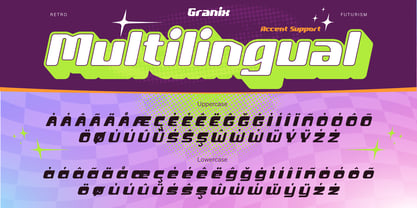 Granix Font Poster 10