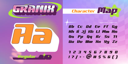 Granix Font Poster 2