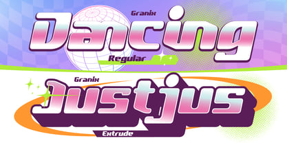 Granix Font Poster 4