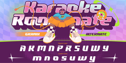 Granix Font Poster 7