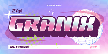 Granix Font Poster 1