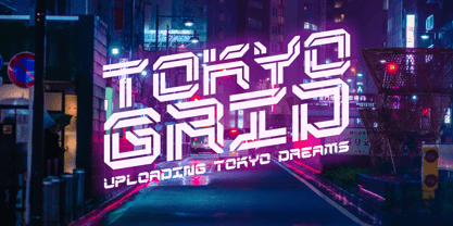 Neogrid Font Poster 4
