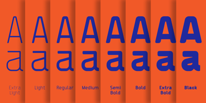 Konstructa Rounded Font Poster 2