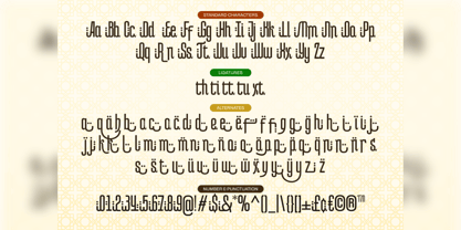 Arabicaneu Font Poster 6