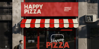 Pizzaroo Font Poster 8