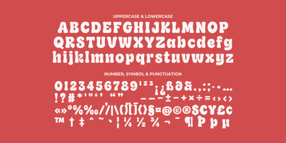Lucky Chunks Font Poster 10