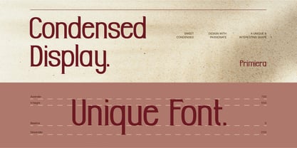 Primiera Font Poster 10