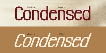 Primiera Font Poster 9