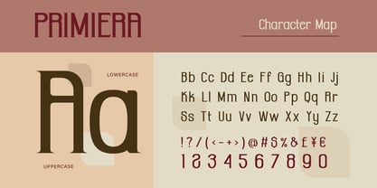 Primiera Font Poster 2