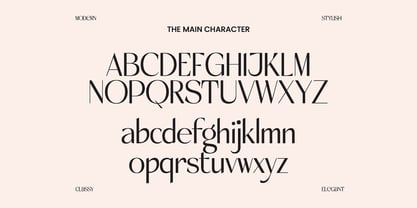 Delorian Display Font Poster 2