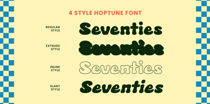 Hoptune Font Poster 5