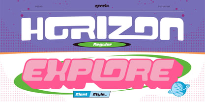 Zenfix Font Poster 4