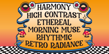 Ronamuda Font Poster 4