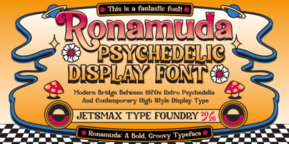 Ronamuda Font Poster 1