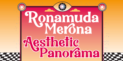 Ronamuda Font Poster 2