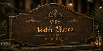 Yodia Mangesti Font Poster 4