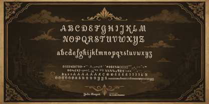 Yodia Mangesti Font Poster 2