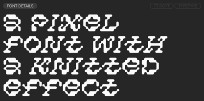 TT Dott Font Poster 3
