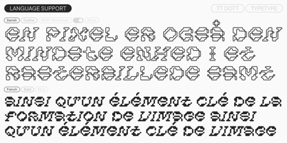 TT Dott Font Poster 8