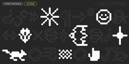 TT Dott Font Poster 12