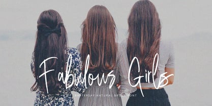 Bartersay Signature Font Poster 5