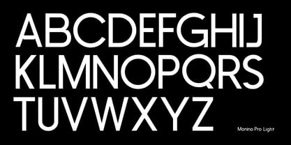 Monino Pro Font Poster 8