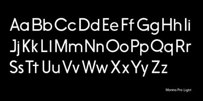 Monino Pro Font Poster 14