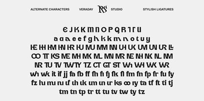 Whither Display Slant Font Poster 7