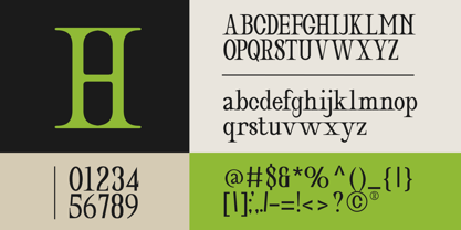 Hikate Font Poster 9