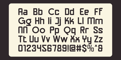 Ogalio Font Poster 9