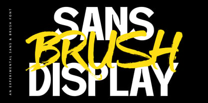Light Brown Display Font Poster 4