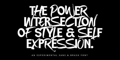 Light Brown Display Font Poster 5