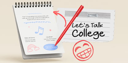 Some Notes Font Poster 6
