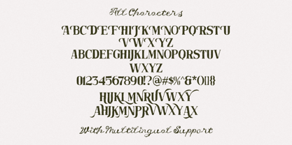 Untold Chapter Font Poster 12