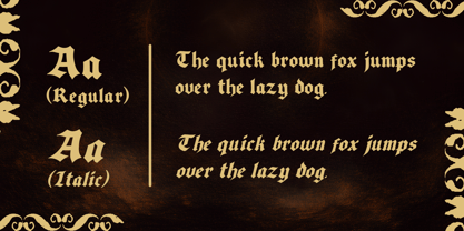Blackveilo Font Poster 6