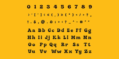 Malloray Font Poster 2